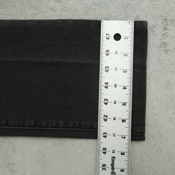 Chico's Jeans Gray Mid-Rise Straight - Picture 6 of 16